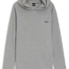 Pyjama-Hoodie aus Baumwollmischung mit Waffelstruktur