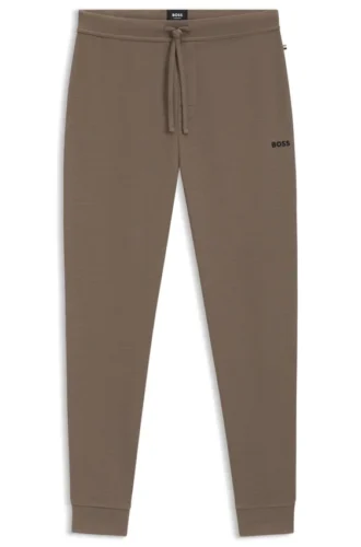 Pyjama-Hose mit Waffelstruktur aus einer Baumwollmischung