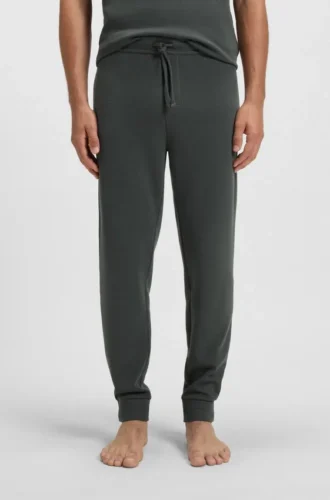 Pyjama-Hose mit Waffelstruktur aus einer Baumwollmischung