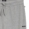 Pyjama-Hose mit Waffelstruktur aus einer Baumwollmischung