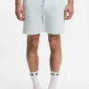 Pyjama-Shorts aus Baumwollmischung mit gesticktem Logo