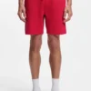 Pyjama-Shorts aus Baumwollmischung mit gesticktem Logo