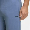 Pyjama-Shorts aus Baumwollmischung mit gesticktem Logo