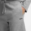 Pyjama-Shorts aus Baumwollmischung mit gesticktem Logo