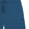 Pyjama-Shorts aus Baumwollmischung mit gesticktem Logo