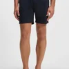 Pyjama-Shorts aus Stretch-Baumwolle mit charakteristischem Streifenband