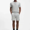 Pyjama-Shorts aus Stretch-Baumwolle mit charakteristischem Streifenband Pyjama-Shorts aus Stretch-Baumwolle mit charakteristischem Streifenband