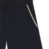 Pyjama-Shorts aus Stretch-Baumwolle mit charakteristischem Streifenband