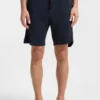 Pyjama-Shorts aus Stretch-Jersey mit gesticktem Logo