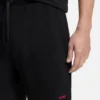 Pyjama-Shorts mit gesticktem Logo aus einer Baumwollmischung