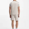 Pyjama-T-Shirt aus Baumwollmischung mit Colour-Blocking Pyjama-T-Shirt aus Baumwollmischung mit Colour-Blocking