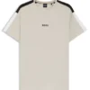 Pyjama-T-Shirt aus Baumwollmischung mit Colour-Blocking Pyjama-T-Shirt aus Baumwollmischung mit Colour-Blocking