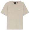 Pyjama-T-Shirt aus Baumwollmischung mit gesticktem Logo