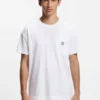 Pyjama-T-Shirt mit gestapeltem Logo aus Stretch-Baumwolle