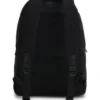 Rückenrucksack mit genarbter Oberfläche und gestapeltem Logo