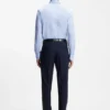 Regular-Fit-Hemd aus Stretch-Twill