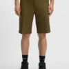 Regular-Fit-Shorts aus merzerisierter Stretch-Baumwolle