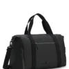 Reisetasche aus Kunstleder mit reflektierenden Details