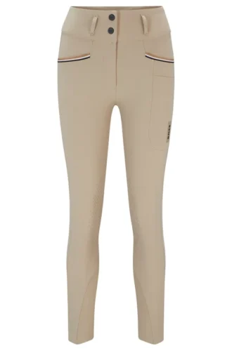 Reit-Reithose mit Knee-Grip und hoher Taille