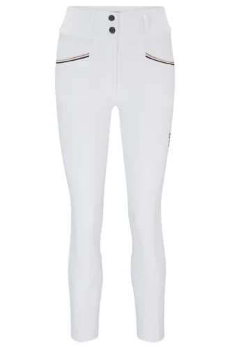 Reit-Reithose mit Knee-Grip und hoher Taille