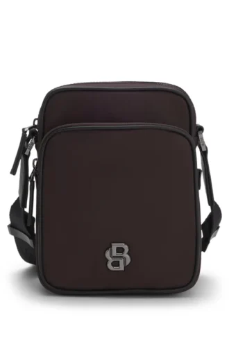 Reporter-Tasche mit Double-B-Monogramm-Beschlägen