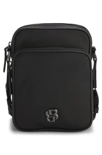 Reporter-Tasche mit Double-B-Monogramm-Beschlägen