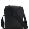 Reporter-Tasche mit genarbter Oberfläche und gestapeltem Logo