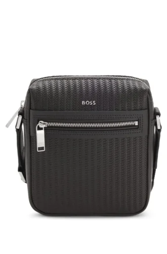 Reporter-Tasche mit geprägtem Muster