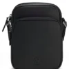 Reportertasche aus italienischem Leder mit Double-B-Monogramm
