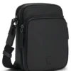 Reportertasche aus italienischem Leder mit Double-B-Monogramm