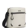 Reportertasche aus Kunstleder mit reflektierenden Details