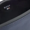 Reportertasche aus Kunstleder mit reflektierenden Details