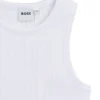 Ripp-Oberteil aus Stretch-Baumwolle für Kinder Ripp-Oberteil aus Stretch-Baumwolle für Kinder