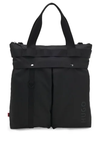 Ripstop-Tasche mit Logo-Schriftzug