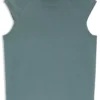 Ärmelloser Rollkragen-Pullover aus Merinowolle