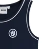Ärmelloses Kleid für Kinder mit Double-B-Monogramm