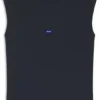 Ärmelloses T-Shirt aus Baumwolljersey mit Logo-Detail