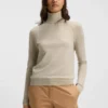 Rollkragen-Pullover aus Merinowolle