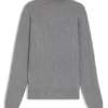 Rollkragen-Pullover aus Schurwolle mit Fischgrätenmuster
