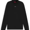Rollkragen-T-Shirt aus Baumwolle mit Logo