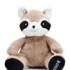 Roter Panda aus Kunstfell mit Markenlogo für Babys