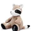 Roter Panda aus Kunstfell mit Markenlogo für Babys