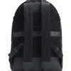 Rucksack aus italienischem Leder mit geprägtem Logo
