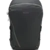 Rucksack aus Kunstleder mit reflektierenden Details