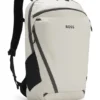 Rucksack aus Kunstleder mit reflektierenden Details