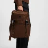Rucksack aus Twill mit Double-B-Monogramm