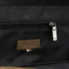 Rucksack aus Wildleder mit Monogramm-Prägung