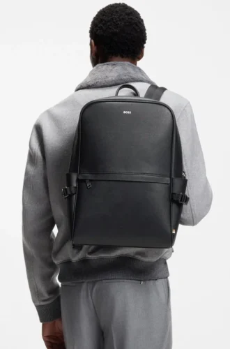 Rucksack mit folienbedrucktem Logo