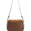 Satteltasche aus Wildleder mit Double-B-Monogramm