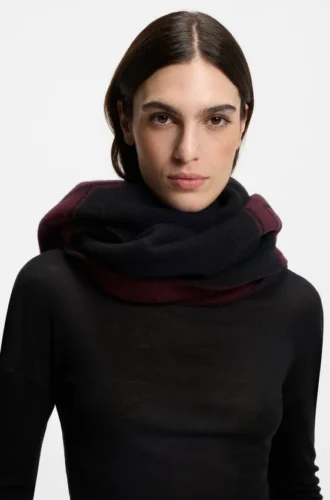 Schal aus Wollmischung mit Double-B-Monogramm